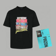 LV Short Round Collar T-shirt XS-L (258)