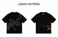 LV Short Round Collar T-shirt S-XL (66)