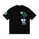 LV Short Round Collar T-shirt S-XL (108)