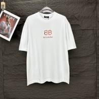 Balenciaga Short Round Collar T-shirt S-XL (248)