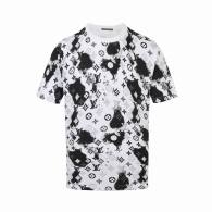 LV Short Round Collar T-shirt XS-L (336)