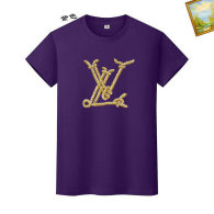 LV Short Round Collar T-shirt S-XXXXL (28)