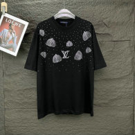 LV Short Round Collar T-shirt S-XL (89)