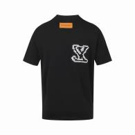 LV Short Round Collar T-shirt XS-L (413)