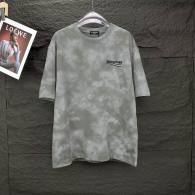 Balenciaga Short Round Collar T-shirt S-XL (232)