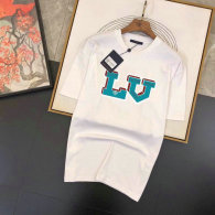 LV Short Round Collar T-shirt M-XXXL (29)