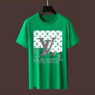 LV Short Round Collar T-shirt M-XXXXL (34)