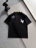 LV Short Round Collar T-shirt M-XXXL (38)