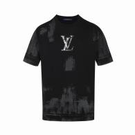 LV Short Round Collar T-shirt XS-L (424)