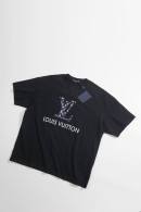 LV Short Round Collar T-shirt S-XL (159)