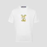 LV Short Round Collar T-shirt XS-L (375)