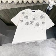 LV Short Round Collar T-shirt S-XL (81)