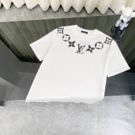 LV Short Round Collar T-shirt S-XL (79)