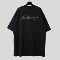 Balenciaga Short Round Collar T-shirt XS-L (170)