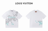 LV Short Round Collar T-shirt S-XL (67)