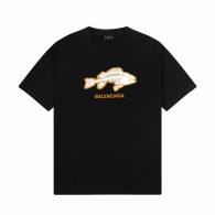Balenciaga Short Round Collar T-shirt S-XXL (124)