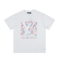 LV Short Round Collar T-shirt XS-L (182)