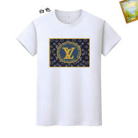 LV Short Round Collar T-shirt S-XXXXL (122)