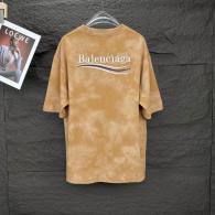 Balenciaga Short Round Collar T-shirt S-XL (235)