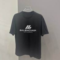 Balenciaga Short Round Collar T-shirt S-XL (304)