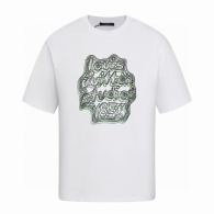 LV Short Round Collar T-shirt S-XL (182)