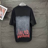 Balenciaga Short Round Collar T-shirt S-XL (207)