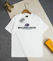 Balenciaga Short Round Collar T-shirt S-XXL (65)