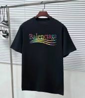 Balenciaga Short Round Collar T-shirt S-XXL (75)