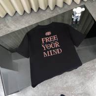 Balenciaga Short Round Collar T-shirt S-XL (179)