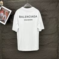 Balenciaga Short Round Collar T-shirt S-XL (225)