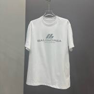 Balenciaga Short Round Collar T-shirt S-XL (303)
