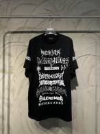 Balenciaga Short Round Collar T-shirt S-XXL (152)