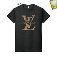 LV Short Round Collar T-shirt S-XXXXL (80)