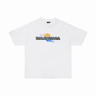 Balenciaga Short Round Collar T-shirt S-XXL (111)