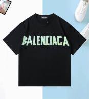 Balenciaga Short Round Collar T-shirt S-XXL (37)