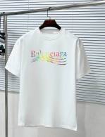 Balenciaga Short Round Collar T-shirt S-XXL (72)