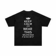 Balenciaga Short Round Collar T-shirt S-XXL (99)