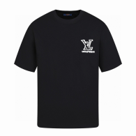 LV Short Round Collar T-shirt S-XL (149)