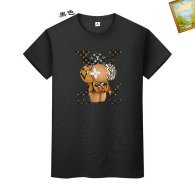 LV Short Round Collar T-shirt S-XXXXL (102)