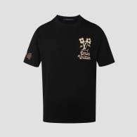 LV Short Round Collar T-shirt XS-L (440)