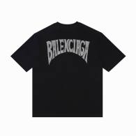 Balenciaga Short Round Collar T-shirt S-XL (263)