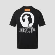 LV Short Round Collar T-shirt XS-L (343)