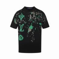 LV Short Round Collar T-shirt XS-L (435)