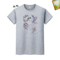 LV Short Round Collar T-shirt S-XXXXL (95)