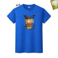 LV Short Round Collar T-shirt S-XXXXL (110)