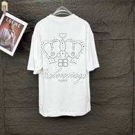 Balenciaga Short Round Collar T-shirt S-XL (229)