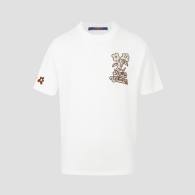 LV Short Round Collar T-shirt XS-L (441)