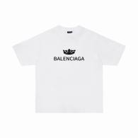 Balenciaga Short Round Collar T-shirt S-XXL (100)