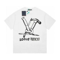 LV Short Round Collar T-shirt XS-L (286)