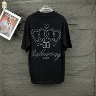 Balenciaga Short Round Collar T-shirt S-XL (228)
